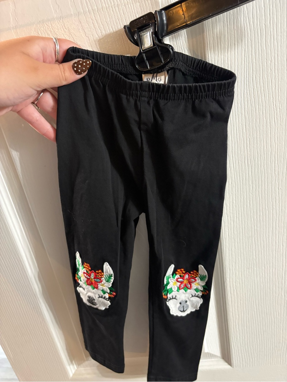 B.M. Kids Red Llama Floral Matching Set - Girls - Picture 6 of 6